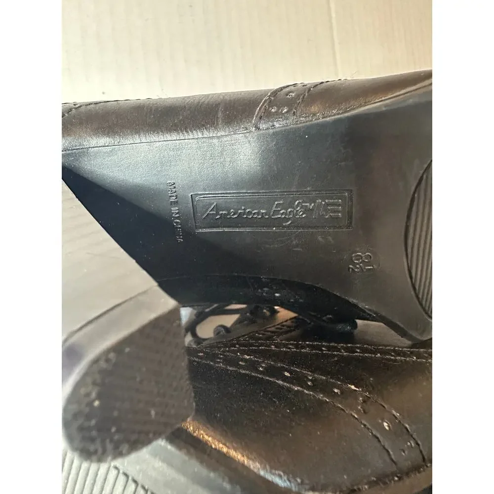 American Eagle Outfitters Black Ankle Boots